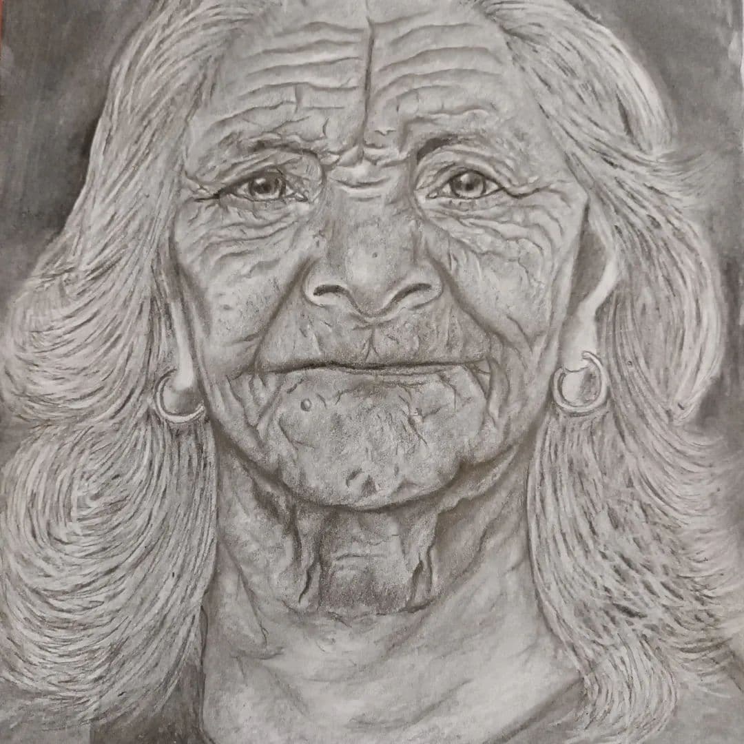 An old woman