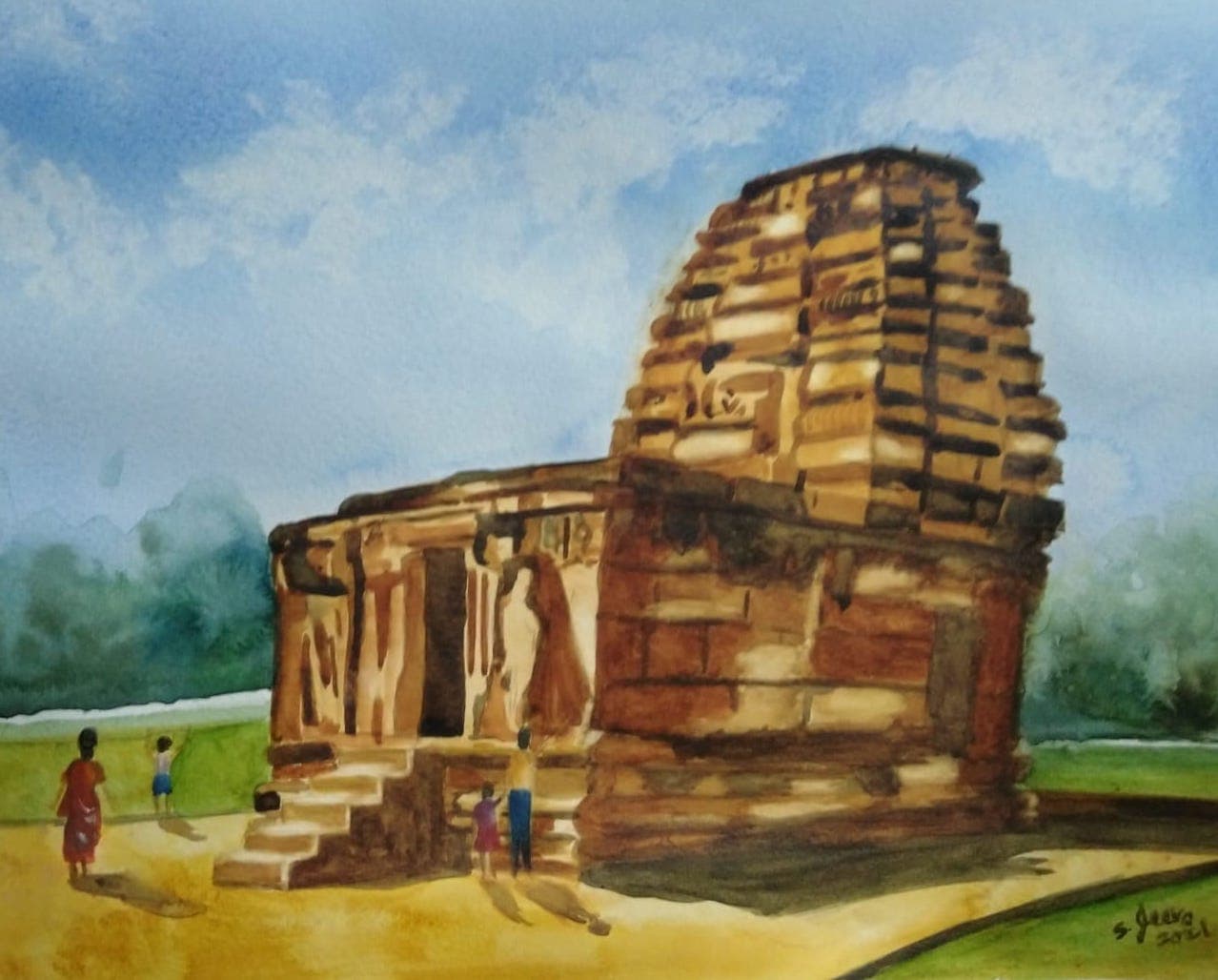 A traditional temple